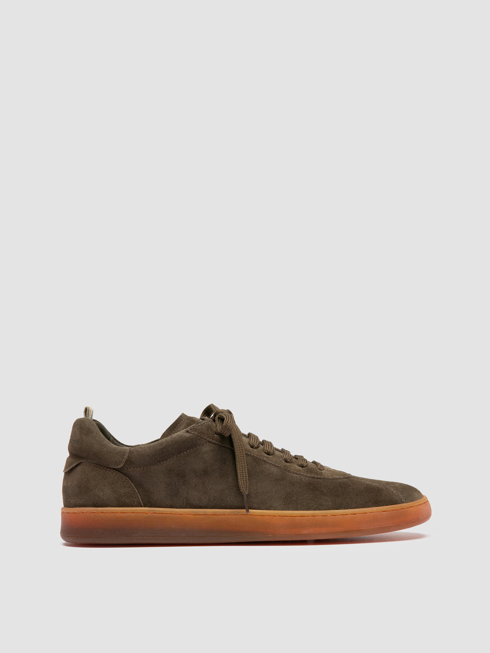 GINNASIO 001 - Green Suede Sneakers