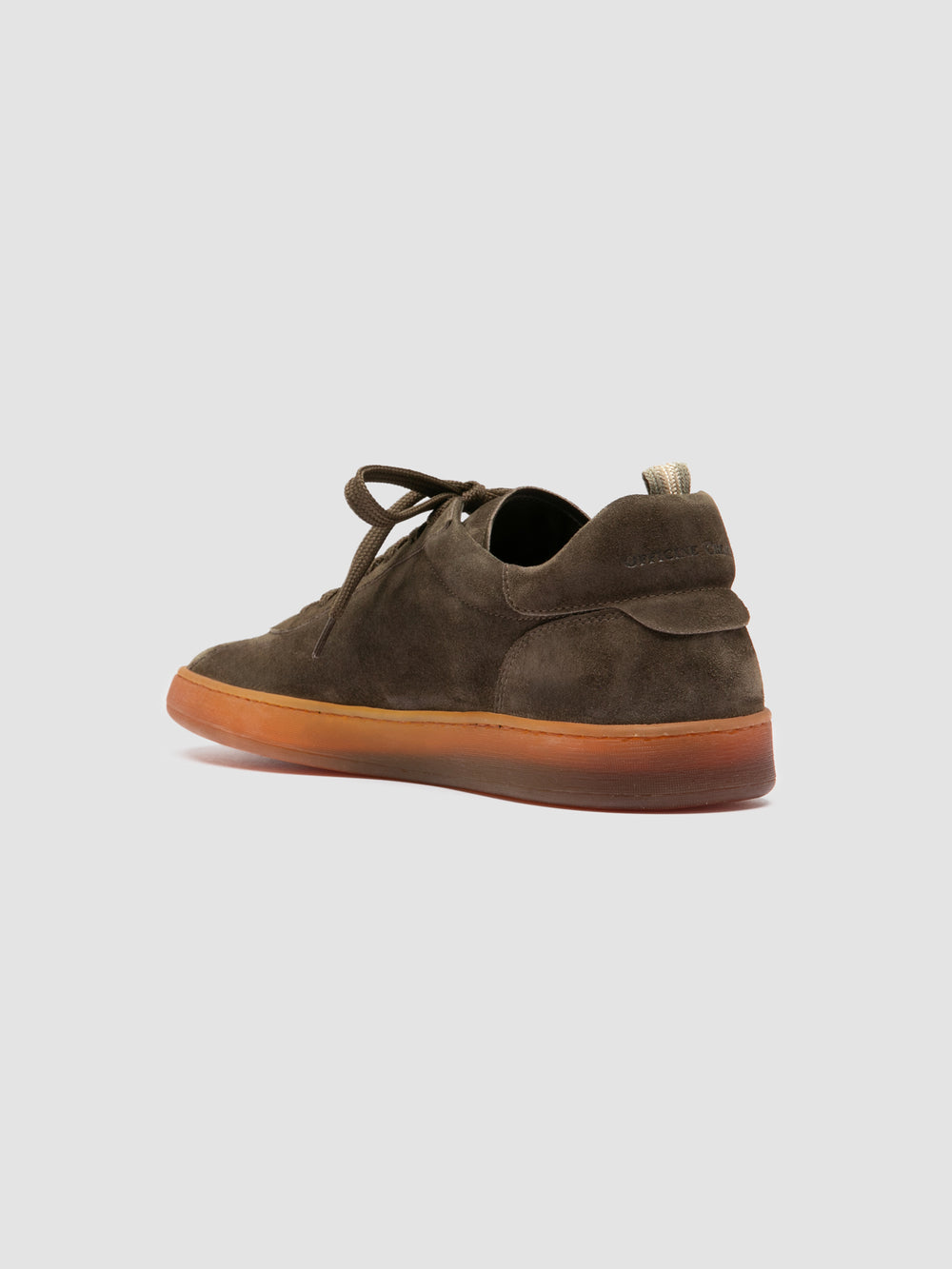 GINNASIO 001 - Green Suede Sneakers - Image 4