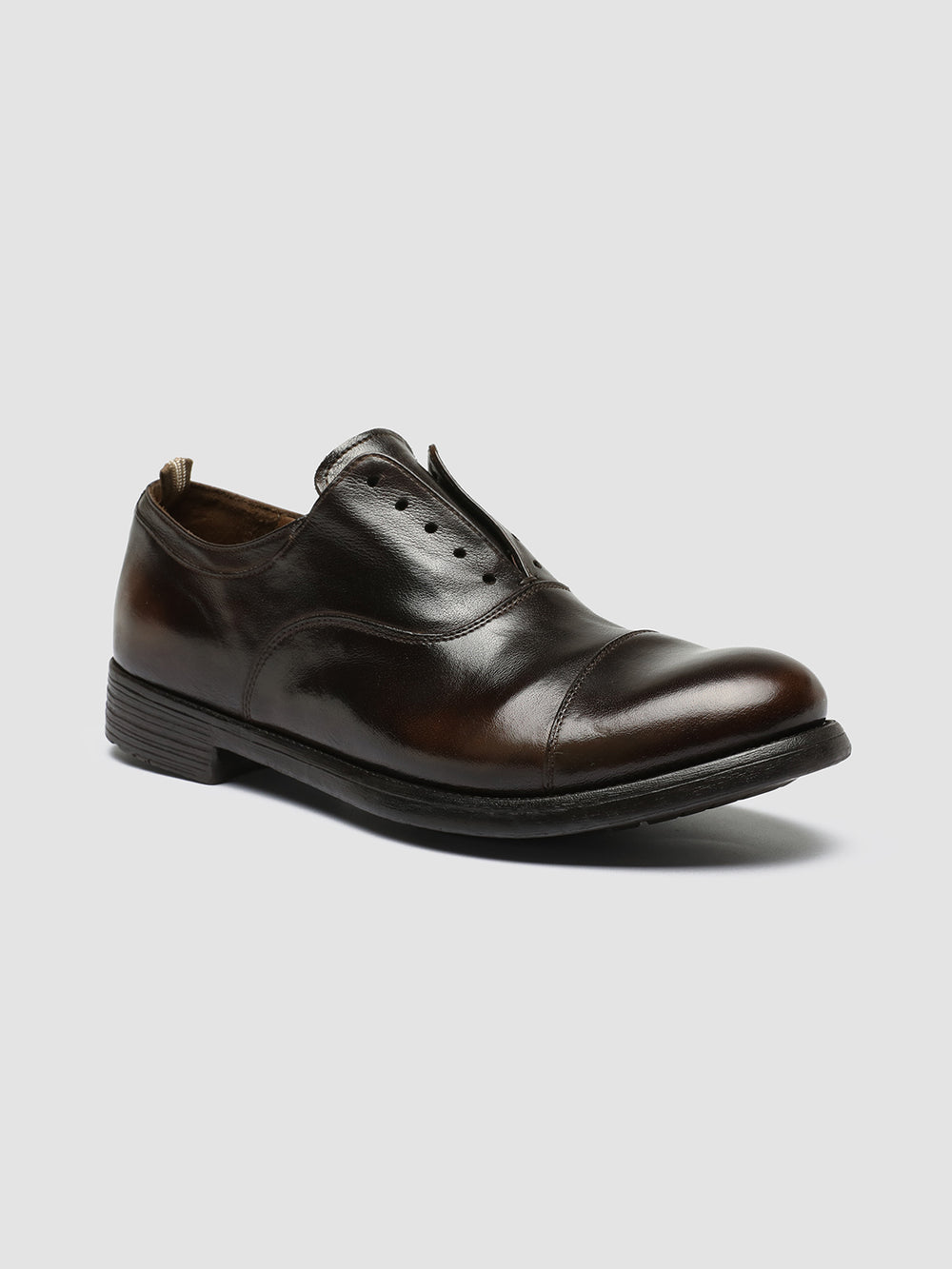 HIVE 004 - Brown Leather Oxford Shoes - Image 3