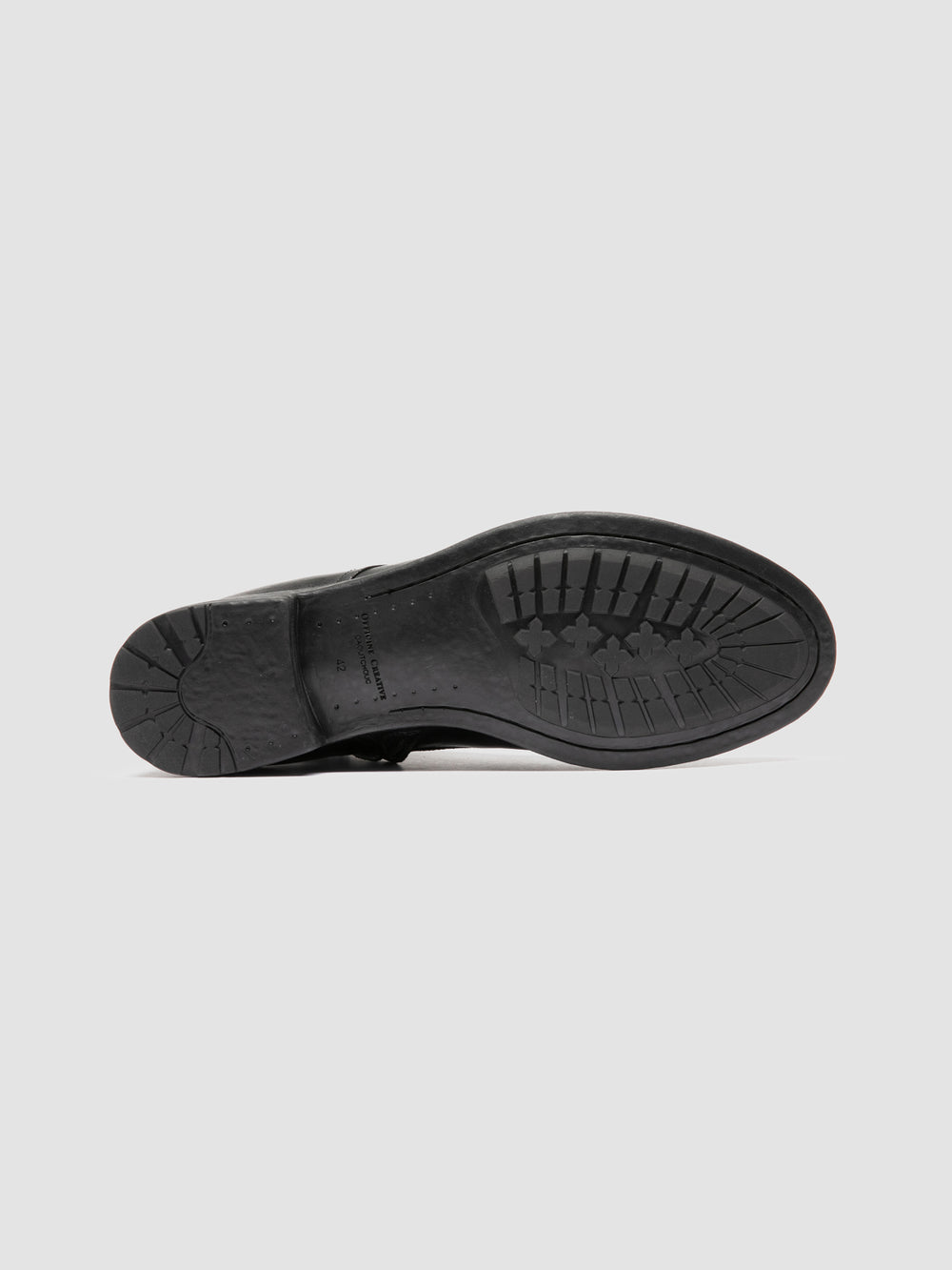 HIVE 005 - Black Leather Zipped Boots - Image 5