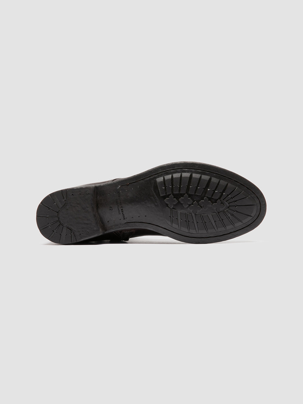 HIVE 005 - Brown Leather Zipped Boots - Image 5