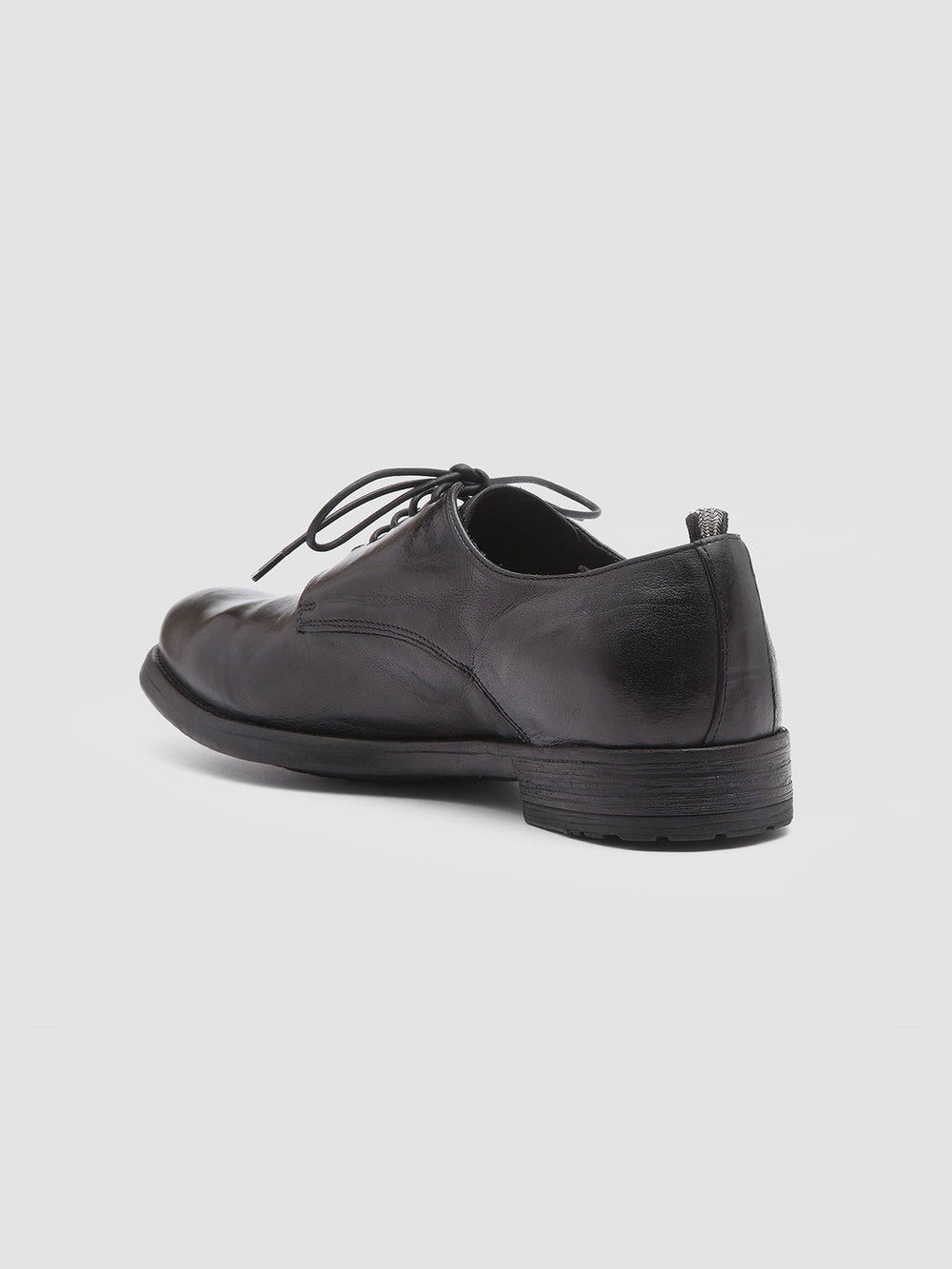 HIVE 008 - Black Leather Derby Shoes - Image 4