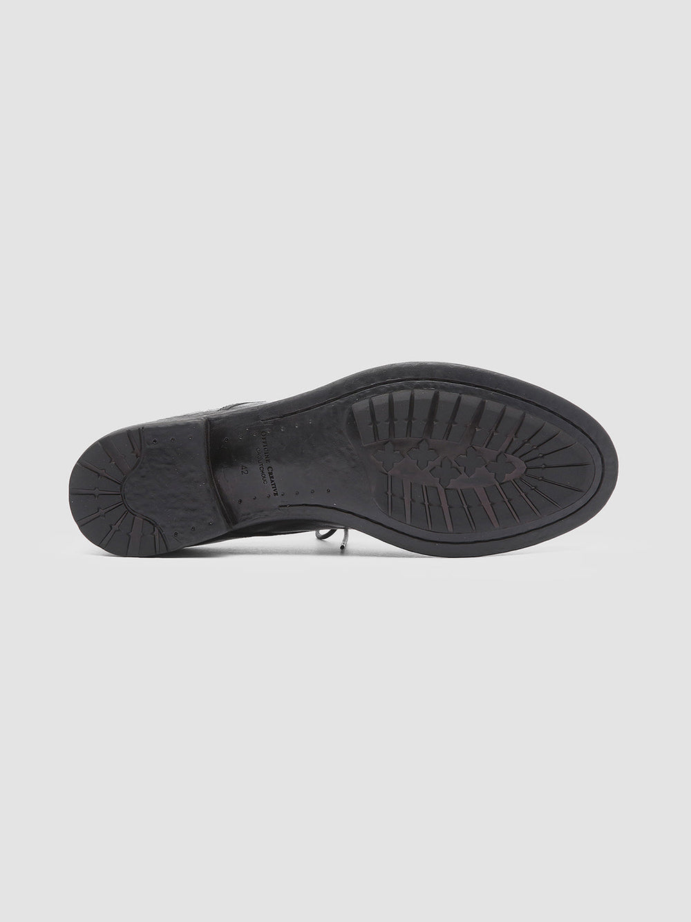HIVE 008 - Black Leather Derby Shoes - Image 5