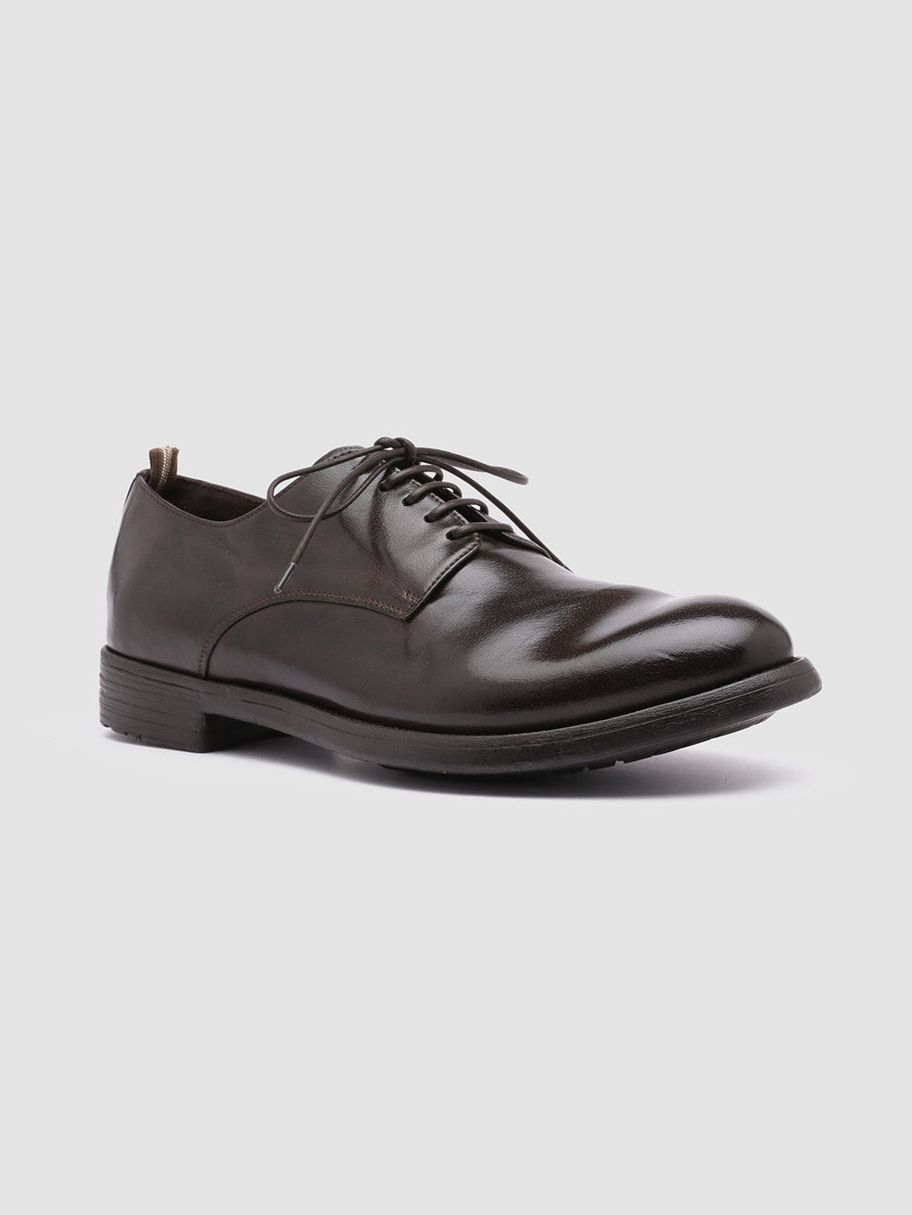 HIVE 008 - Brown Leather Derby Shoes - Image 4
