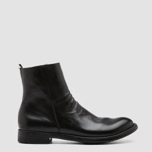 HIVE 010 - Black Leather Boots