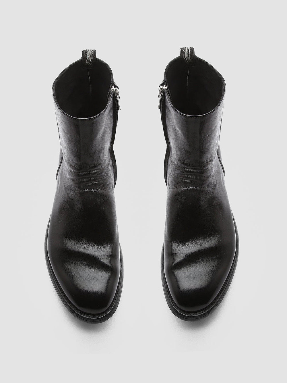HIVE 010 - Black Leather Boots - Image 2