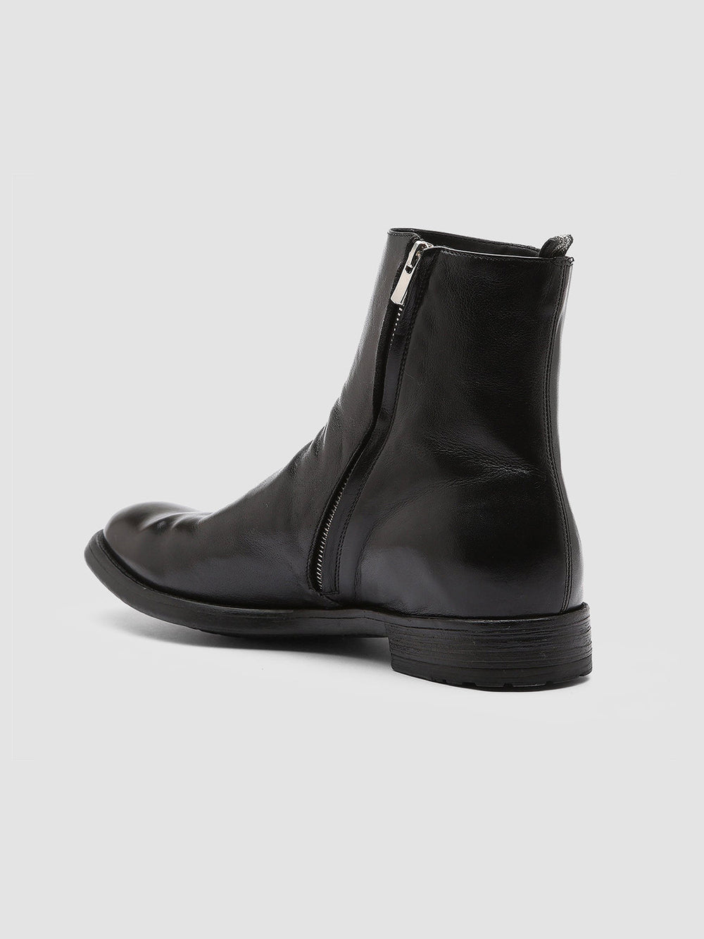 HIVE 010 - Black Leather Boots - Image 4