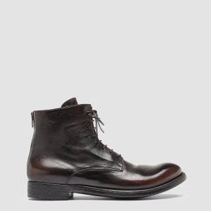 HIVE 016 - Brown Zip Boots