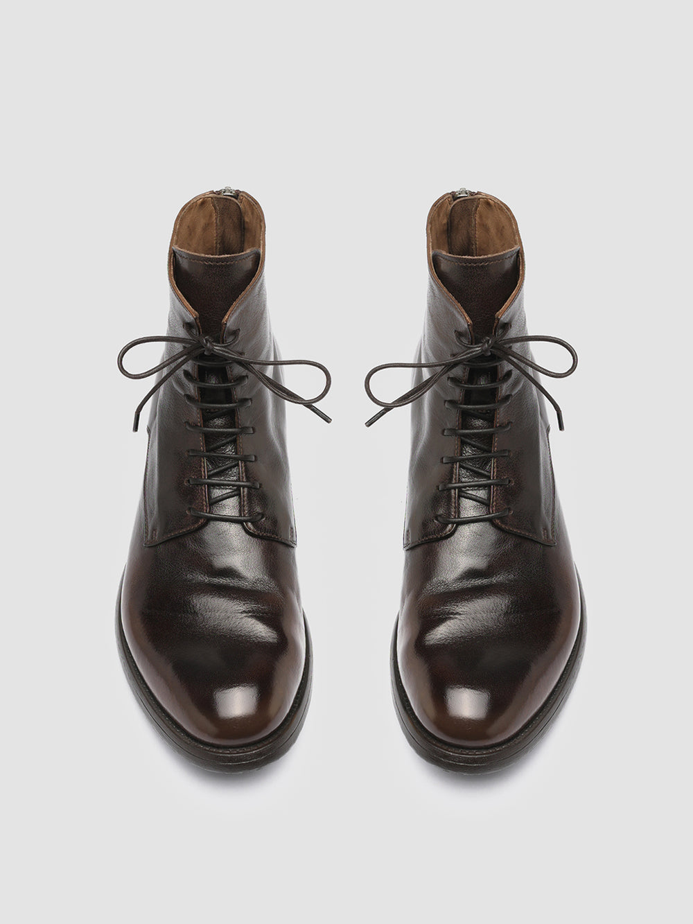 HIVE 016 - Brown Zip Boots - Image 2