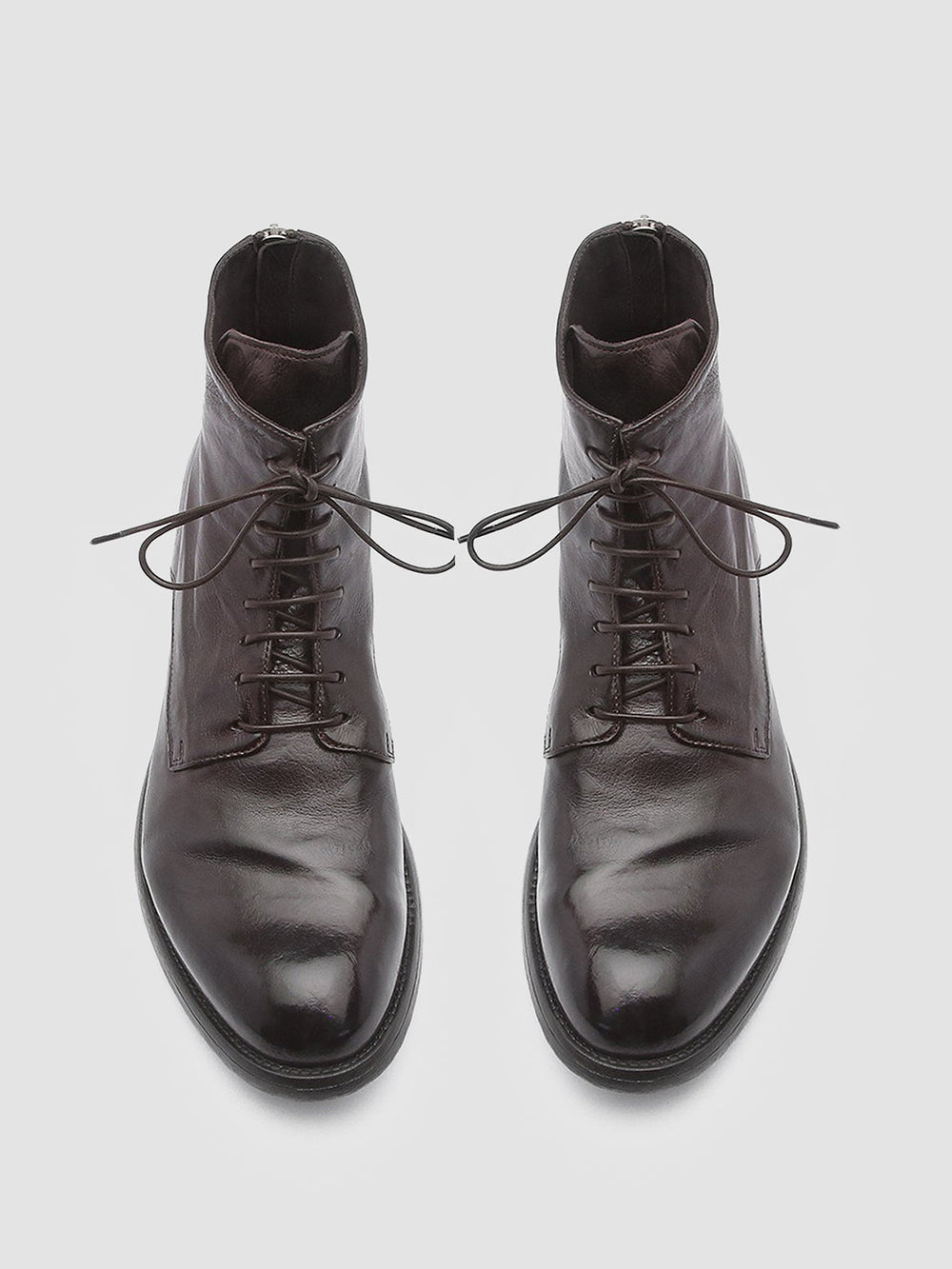 HIVE 016 - Brown Leather Boots - Image 2
