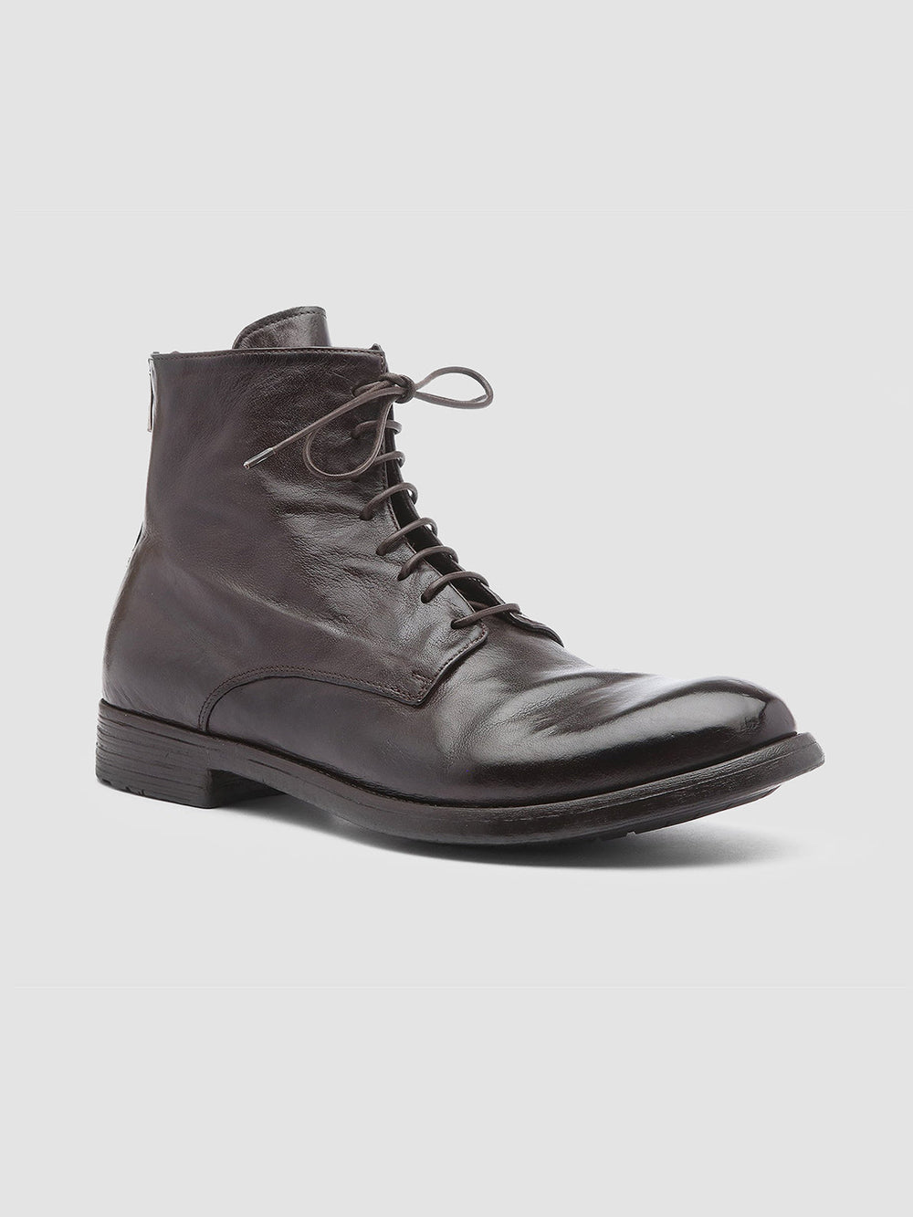 HIVE 016 - Brown Leather Boots - Image 3