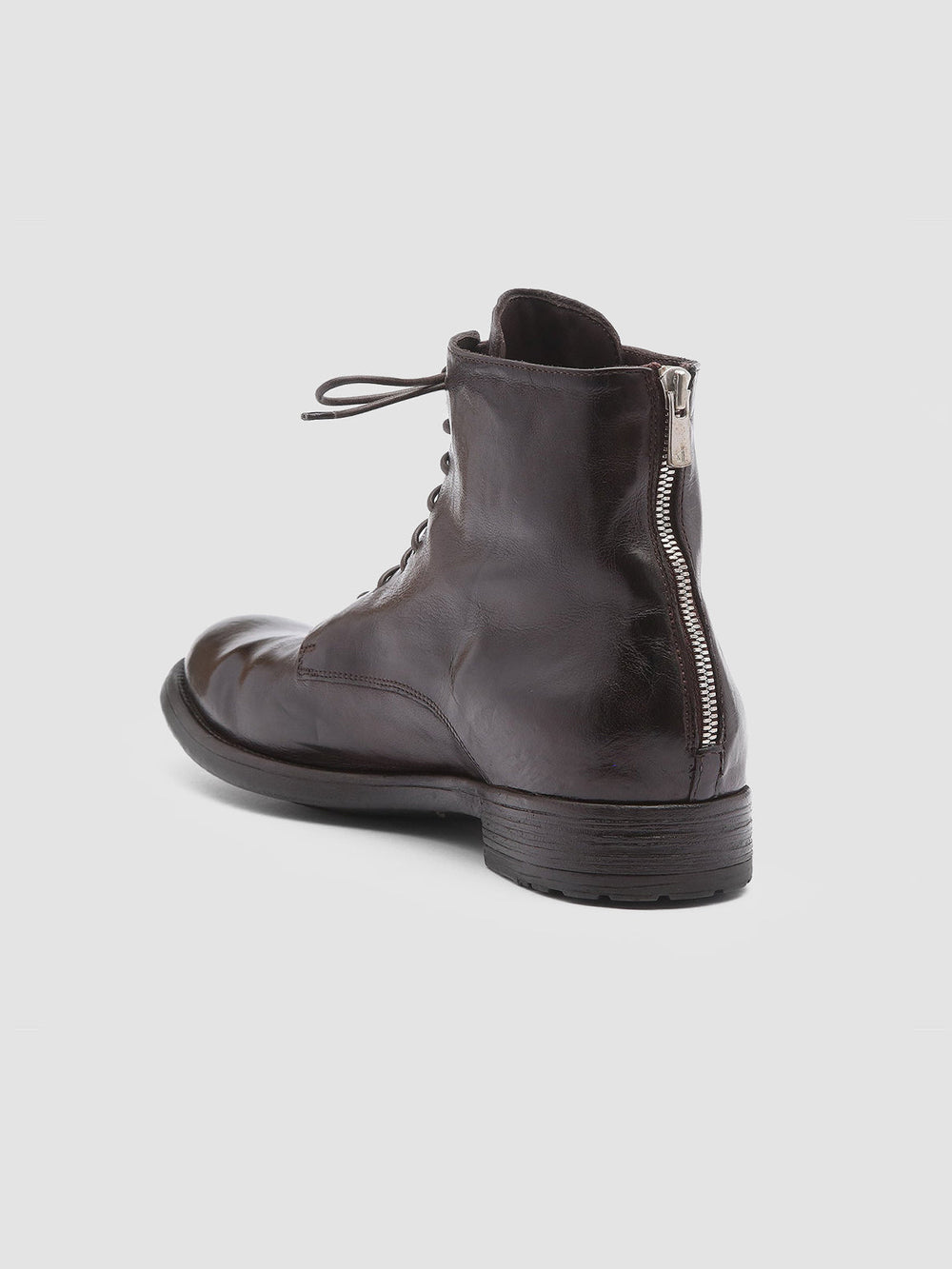 HIVE 016 - Brown Leather Boots - Image 4