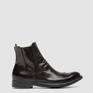 HIVE 036 - Brown Leather Ankle Boots