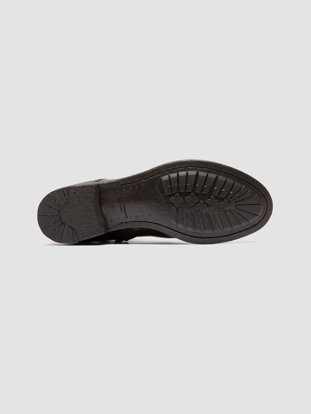 HIVE 051 - Brown Leather Zipped Boots - Image 5