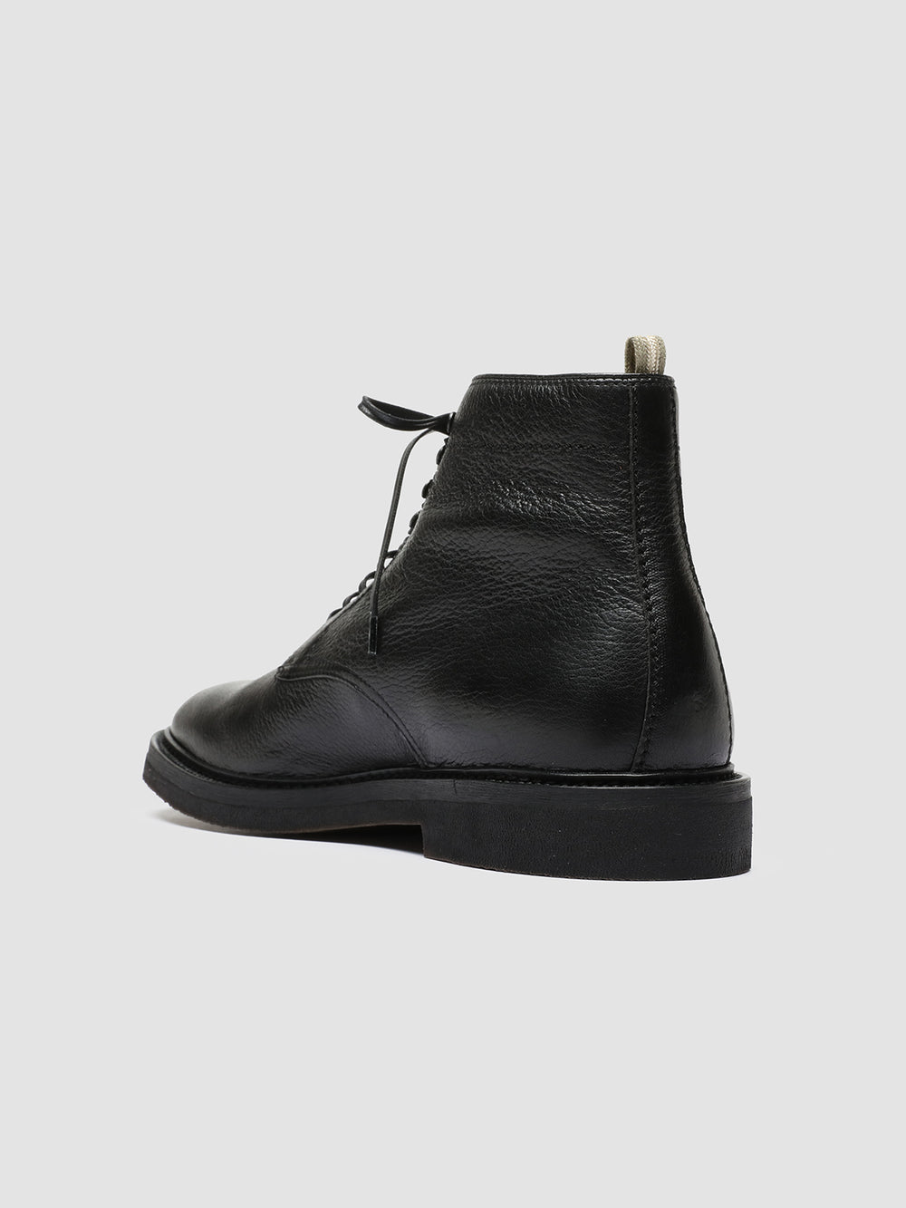 HOPKINS FLEXI 203 - Black Leather Lace-up Boots - Image 4