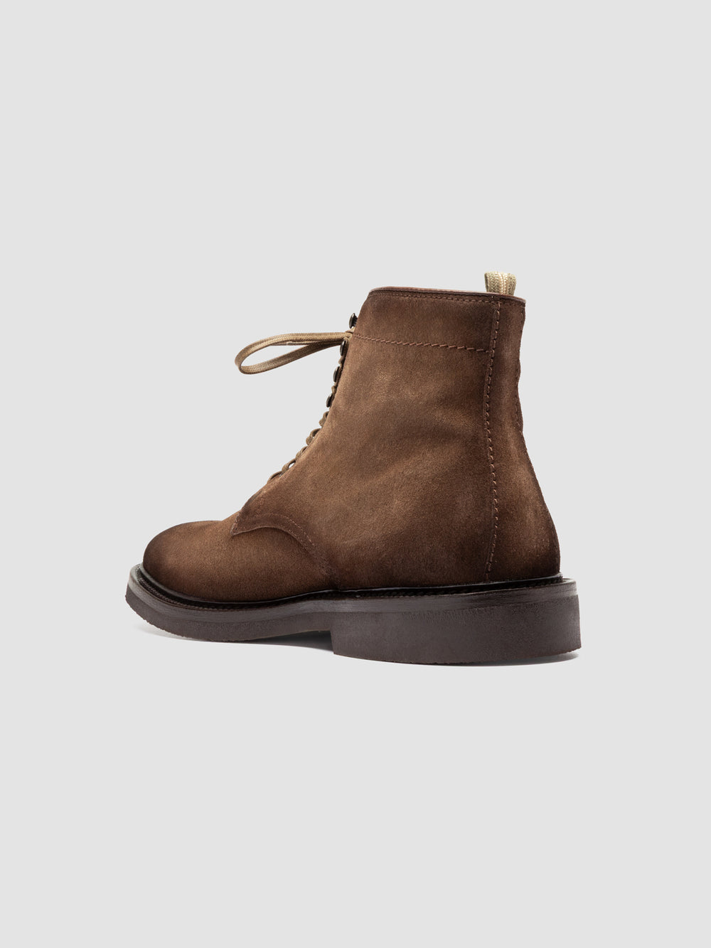 HOPKINS FLEXI 203 - Taupe Suede Lace-up Boots - Image 4