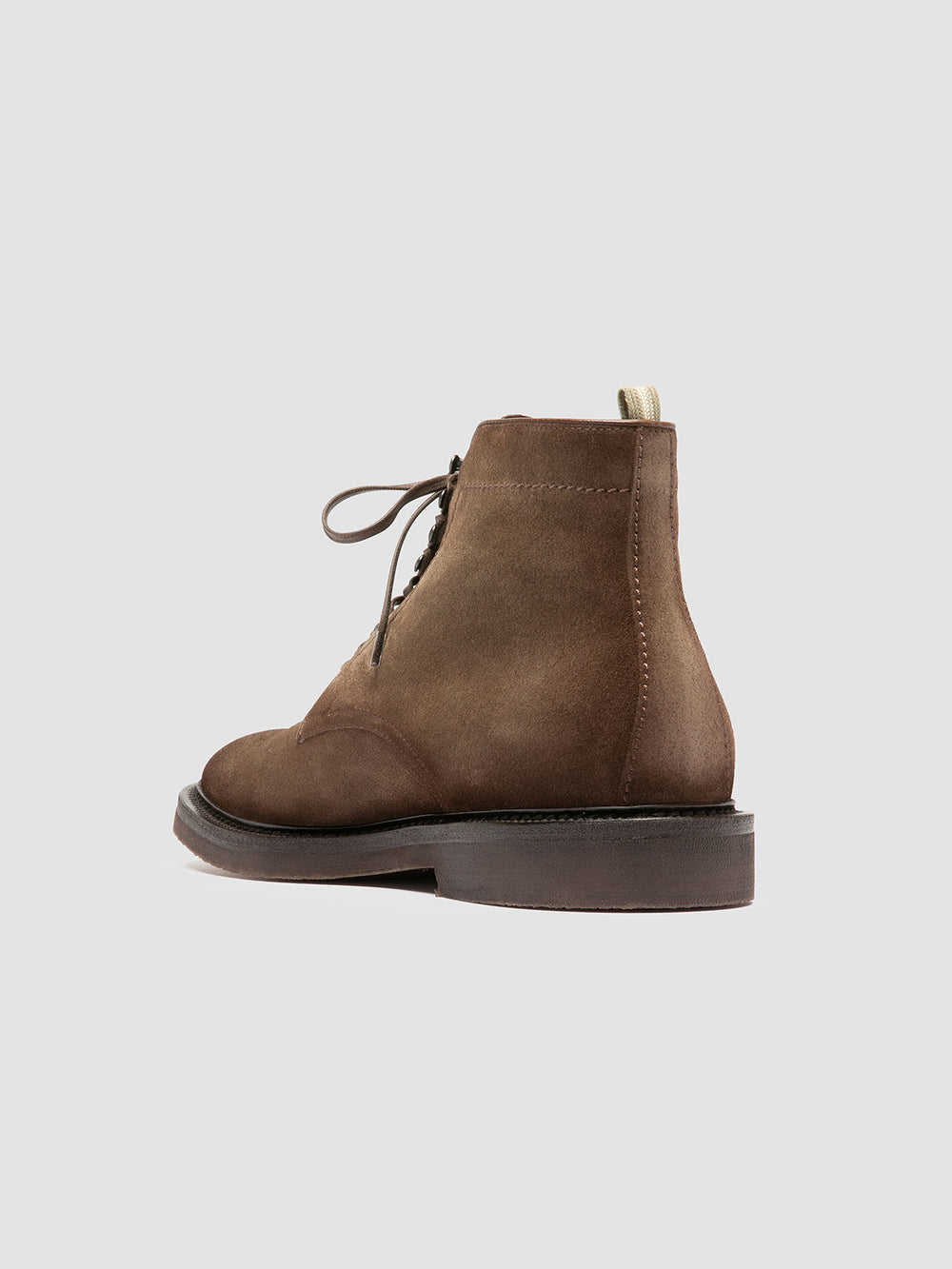 HOPKINS FLEXI 203 - Taupe Suede Lace-up Boots - Image 4