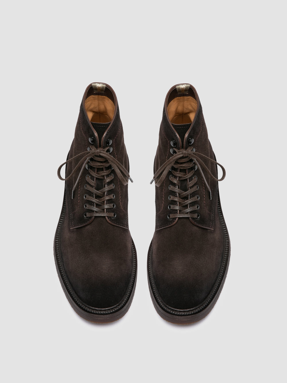 HOPKINS FLEXI 203 - Brown Suede Lace-up Boots - Image 2
