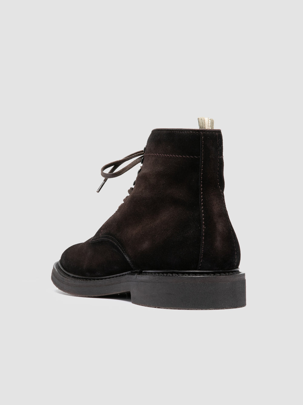HOPKINS FLEXI 203 - Brown Suede Lace-up Boots - Image 4