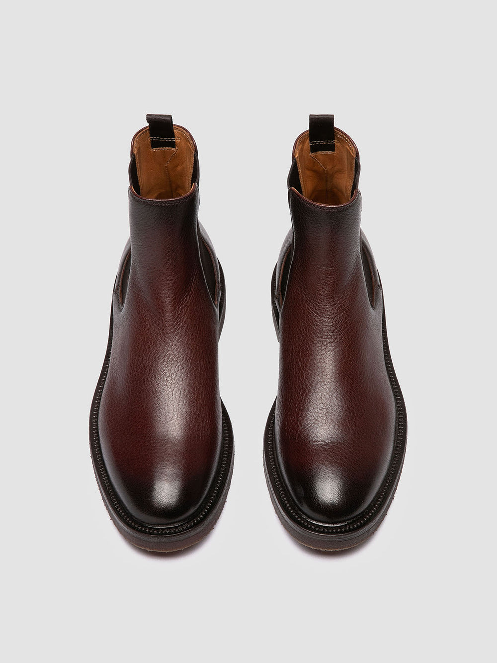 HOPKINS FLEXI 204 - Brown Leather Chelsea Boots - Image 2