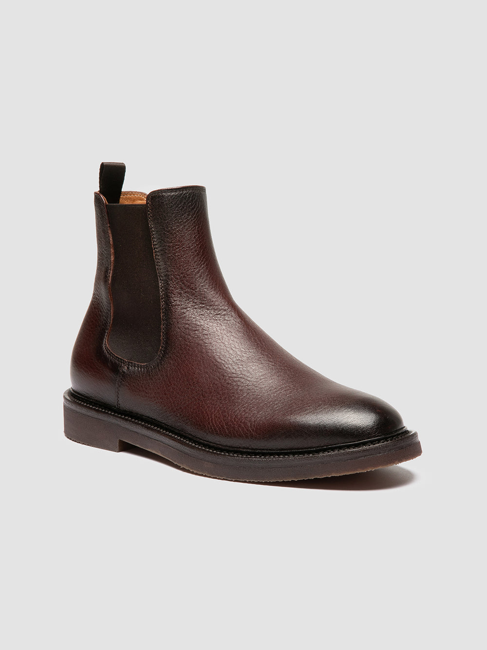 HOPKINS FLEXI 204 - Brown Leather Chelsea Boots - Image 3