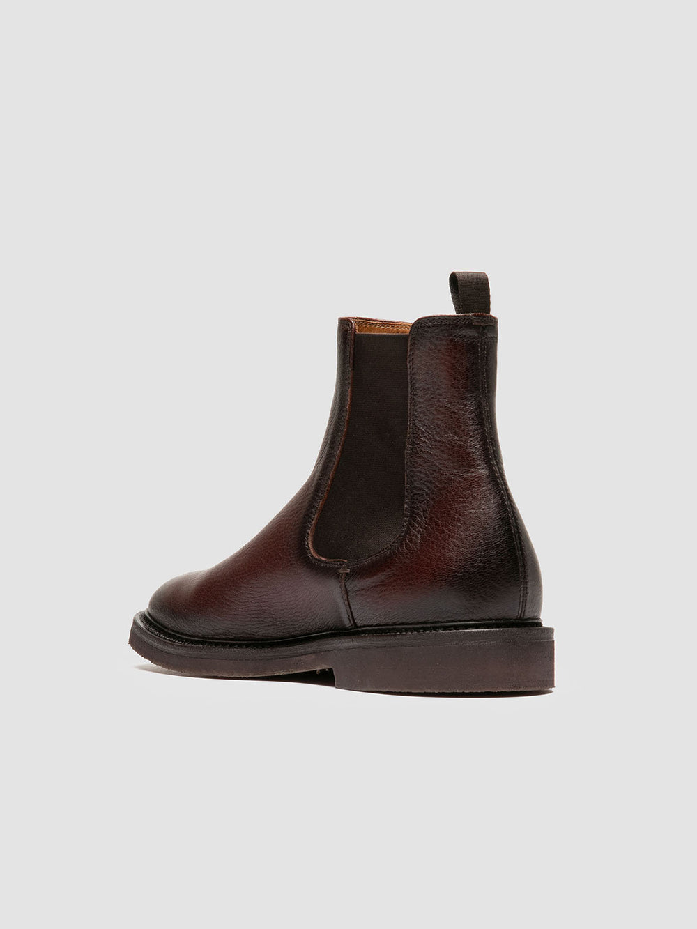 HOPKINS FLEXI 204 - Brown Leather Chelsea Boots - Image 4