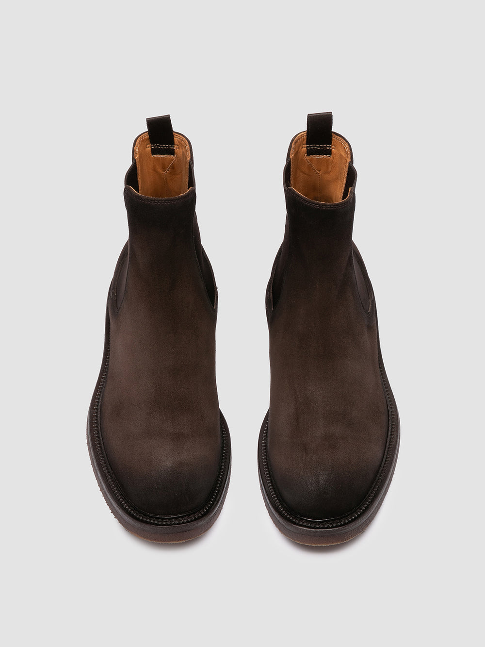 HOPKINS FLEXI 204 - Brown Suede Pull On Boots - Image 2