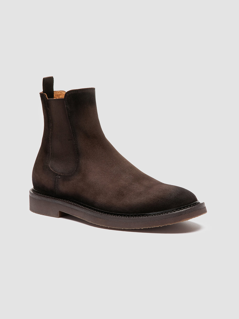 HOPKINS FLEXI 204 - Brown Suede Pull On Boots - Image 3