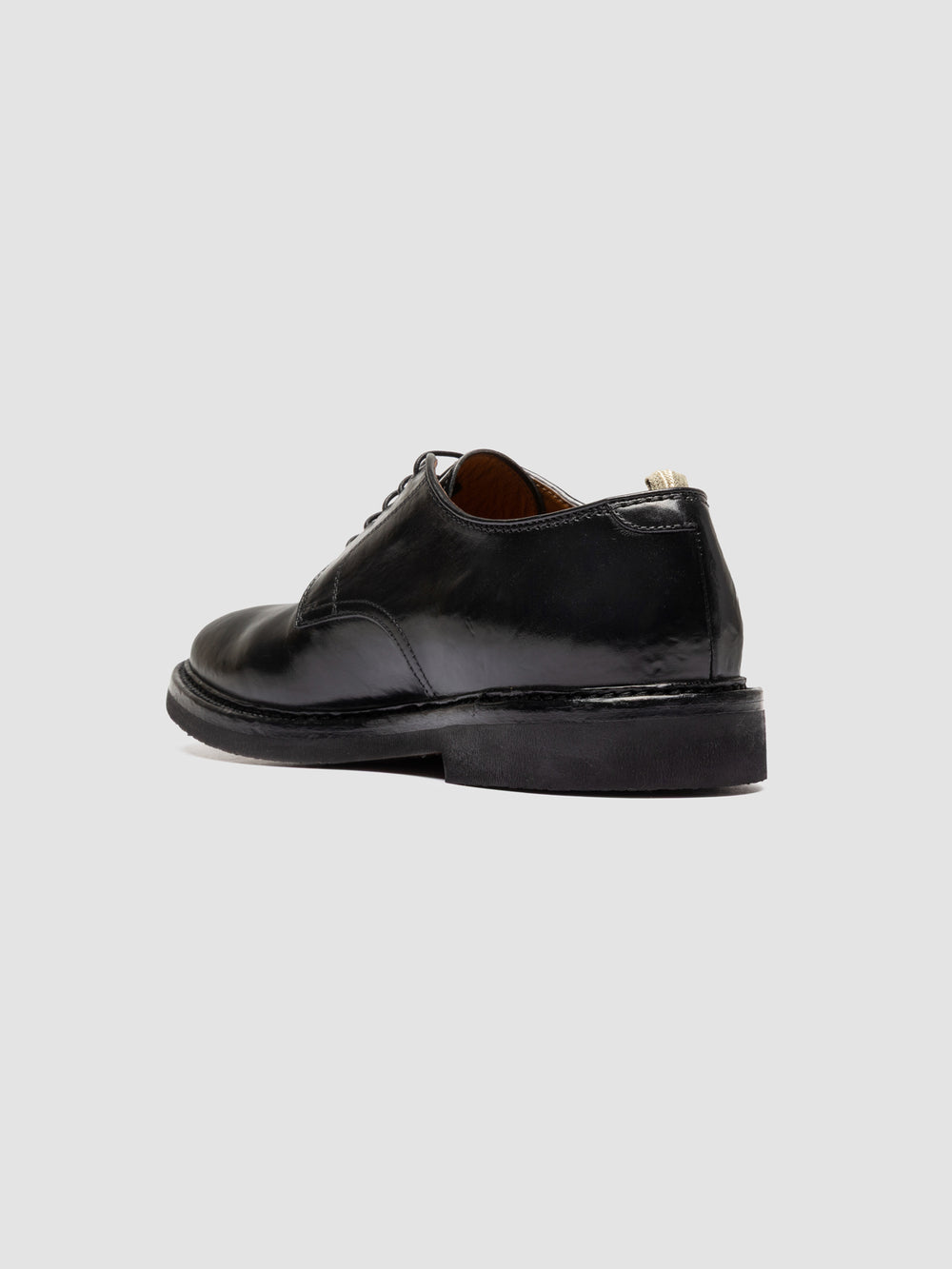 HOPKINS FLEXI 208 - Black Leather Derby Shoes - Image 4