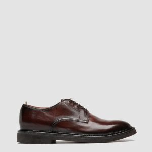 HOPKINS FLEXI 208 - Burgundy Leather Derby Shoes