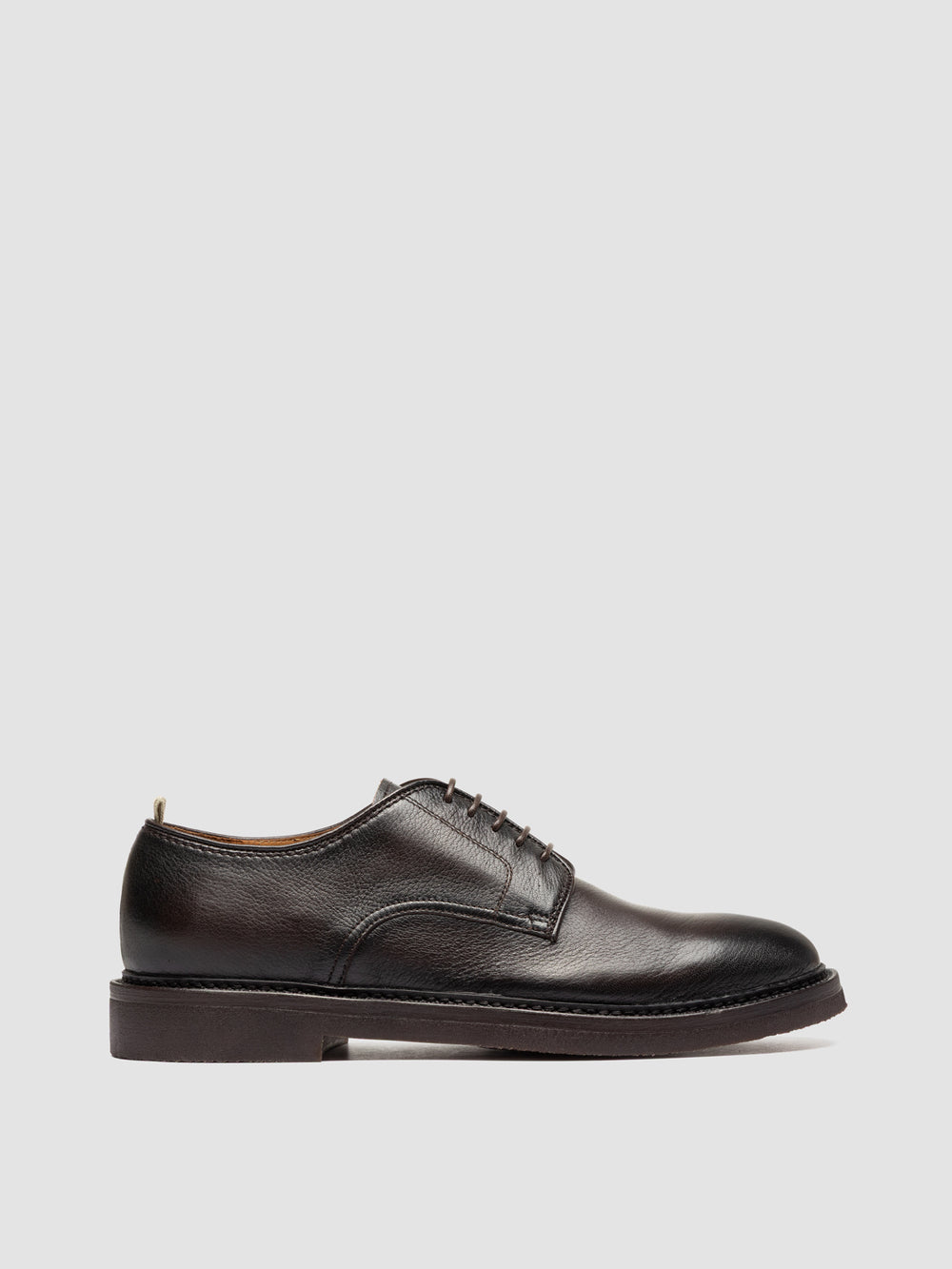 HOPKINS FLEXI 208 - Brown Leather Derby Shoes