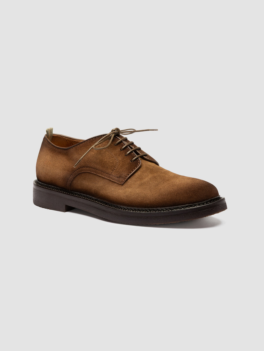 HOPKINS FLEXI 208 - Brown Suede Derby Shoes - Image 3