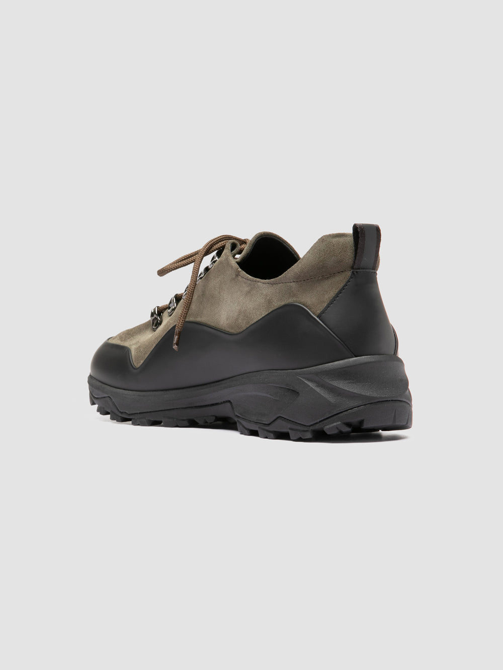 ITINERE 001 - Green Leather Low Top Sneakers - Image 4