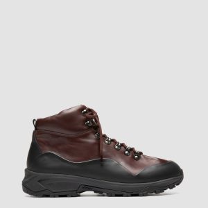 ITINERE 002 - Brown Leather Lace Up Boots