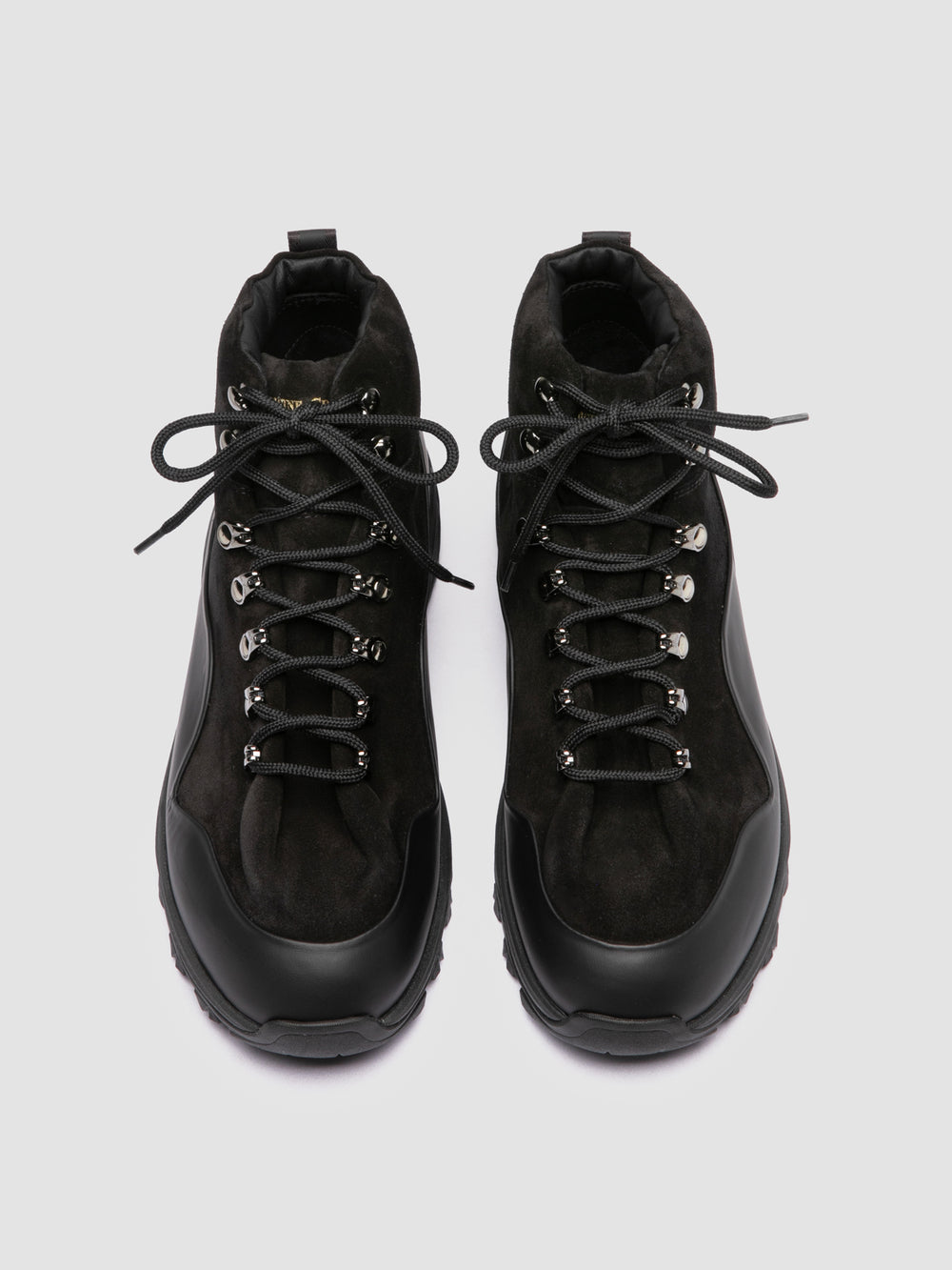 ITINERE 002 - Black Leather Lace Up Boots - Image 2