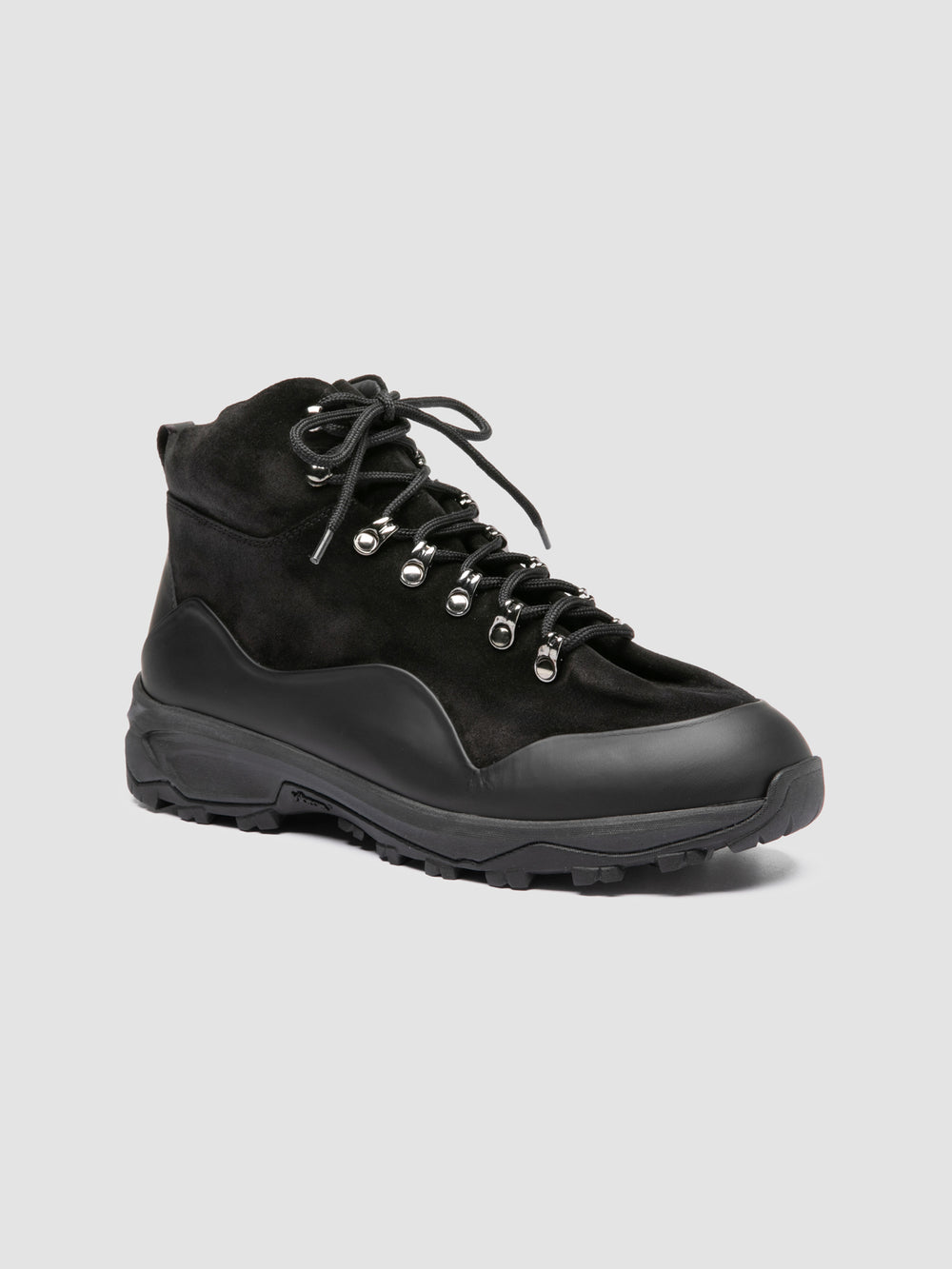 ITINERE 002 - Black Leather Lace Up Boots - Image 3
