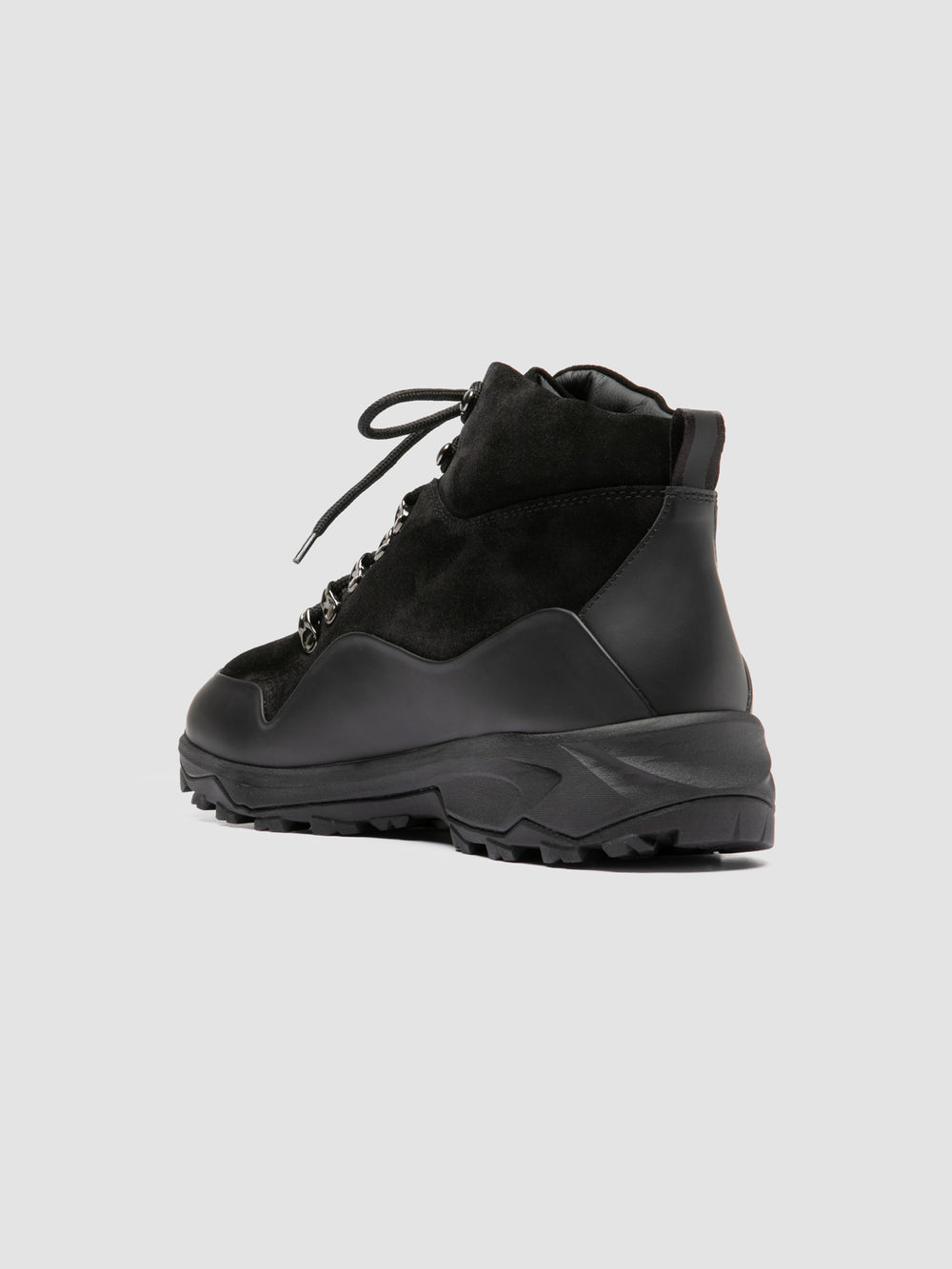 ITINERE 002 - Black Leather Lace Up Boots - Image 4