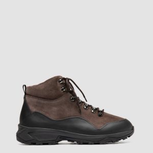 ITINERE 002 - Brown Leather Lace Up Boots