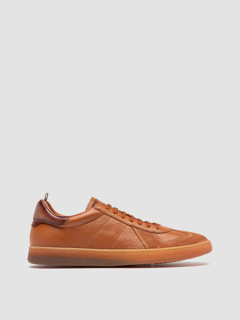 MILITIA 001 - Brown Leather Sneakers