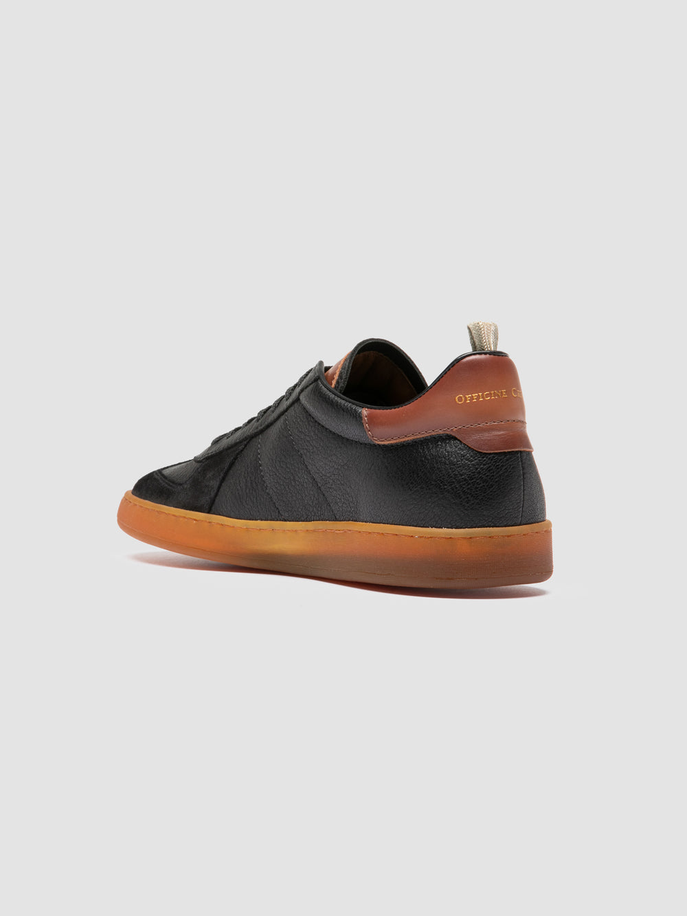 MILITIA 001 - Black Leather Sneakers - Image 4