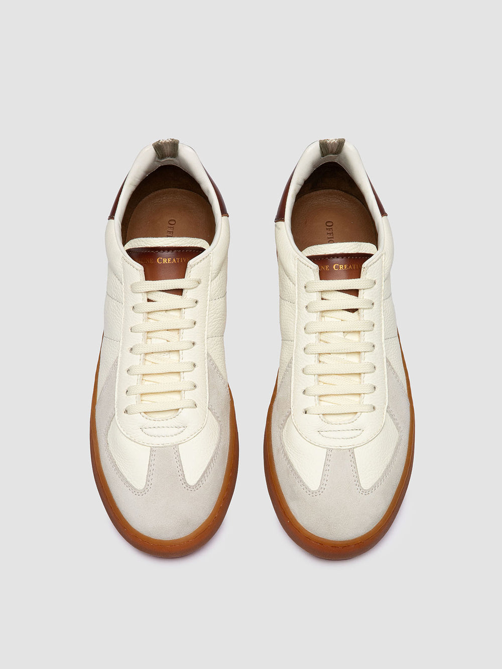MILITIA 001 - White Leather Sneakers - Image 2