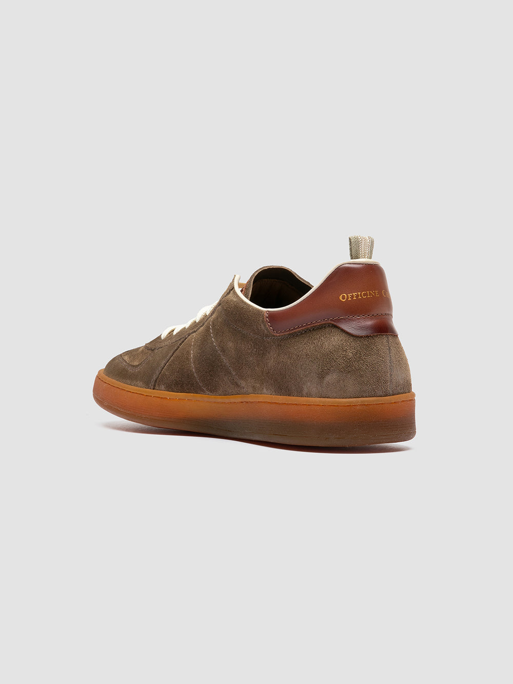 MILITIA 002 - Green Suede and Leather Sneakers - Image 4