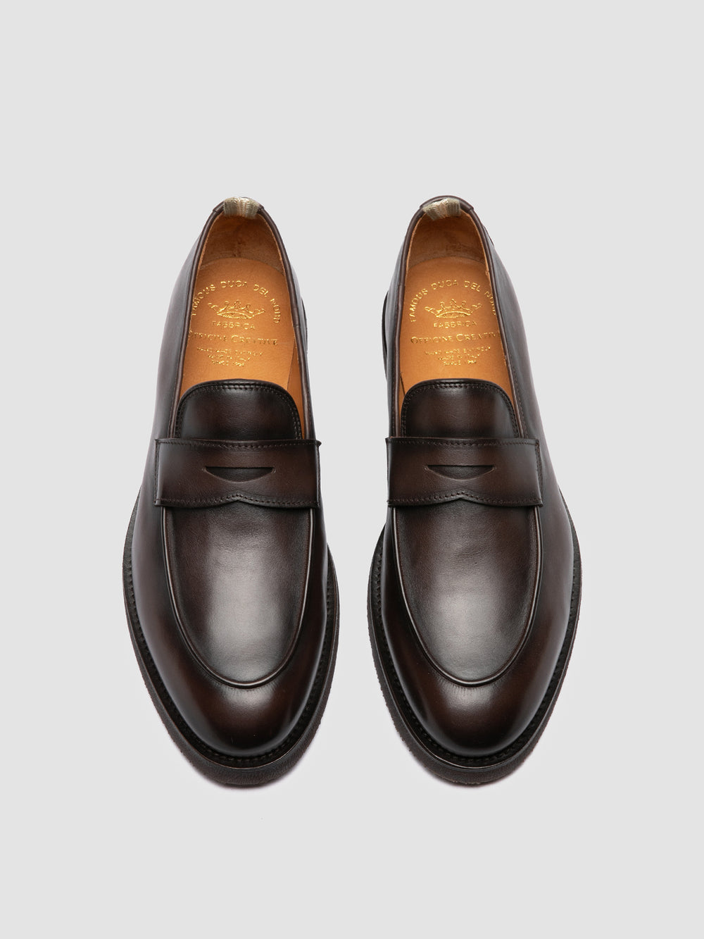 OPERA FLEXI 101 - Brown Leather Penny Loafers - Image 2