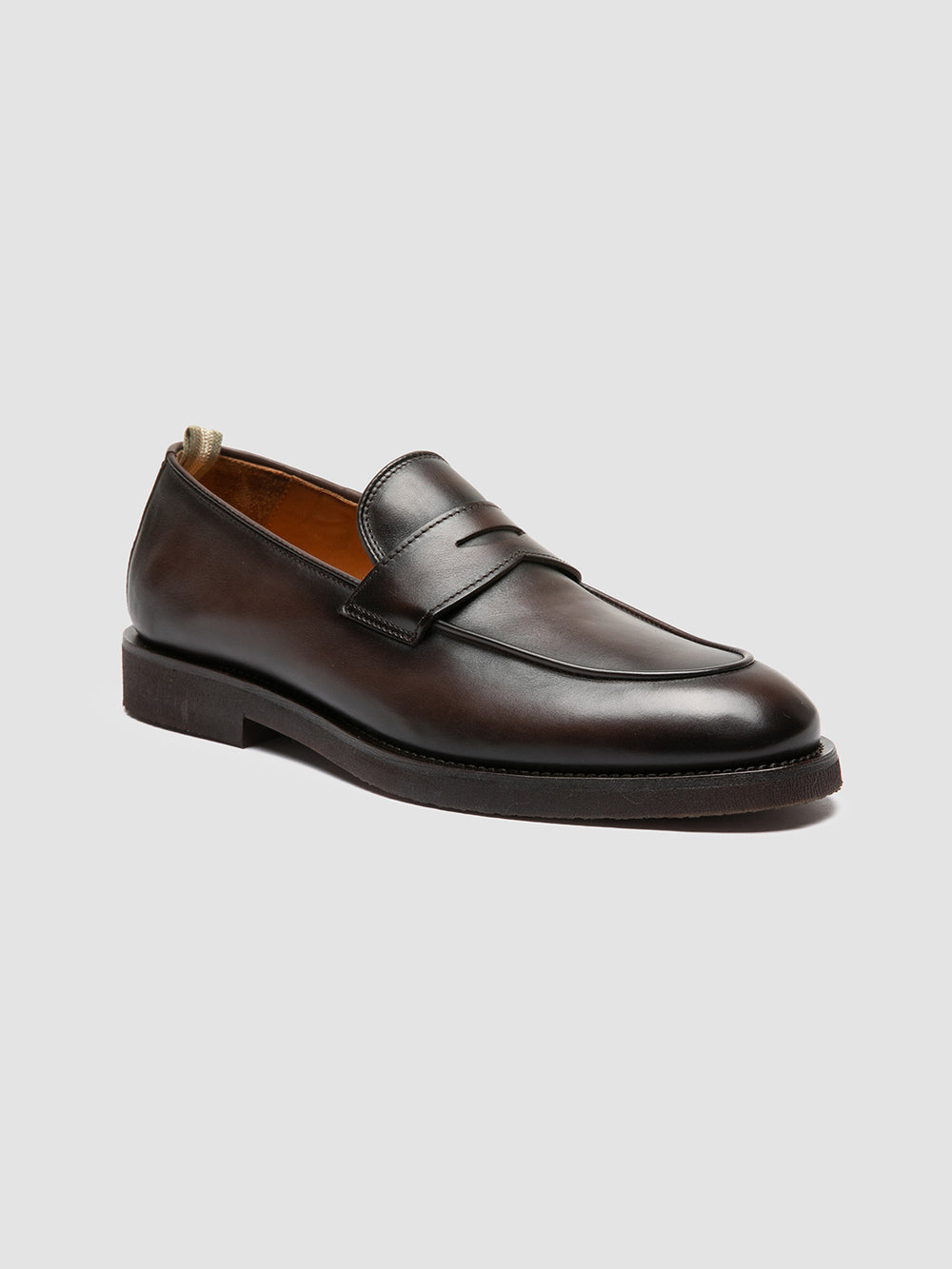 OPERA FLEXI 101 - Brown Leather Penny Loafers - Image 3