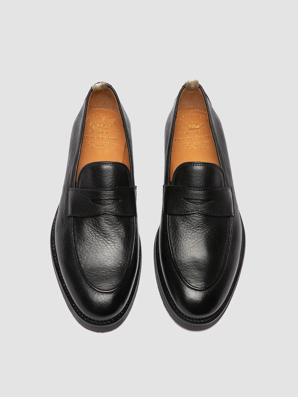 OPERA FLEXI 101 - Black Leather Penny Loafers - Image 2