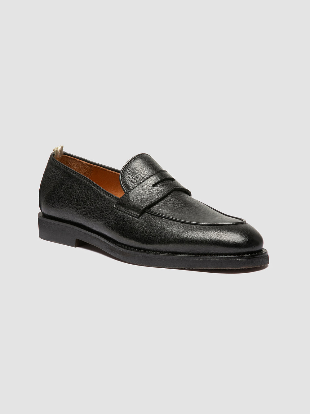 OPERA FLEXI 101 - Black Leather Penny Loafers - Image 3