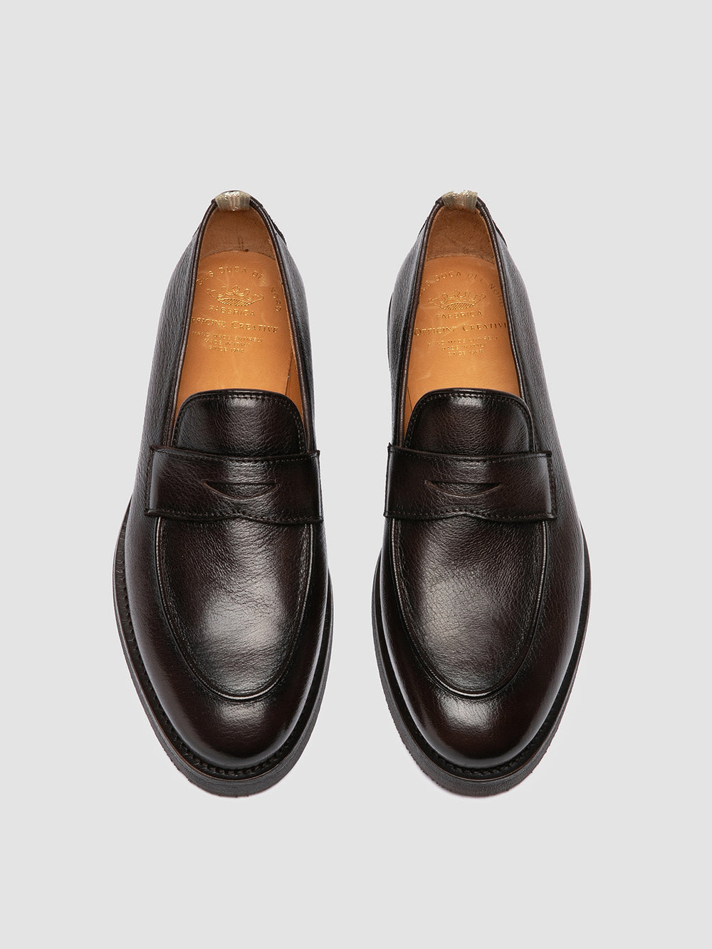 OPERA FLEXI 101 - Brown Leather Penny Loafers - Image 2