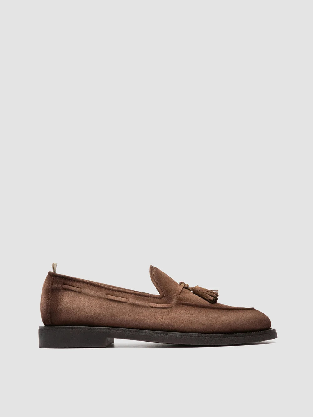 OPERA FLEXI 106 - Brown Suede Tassel Loafers