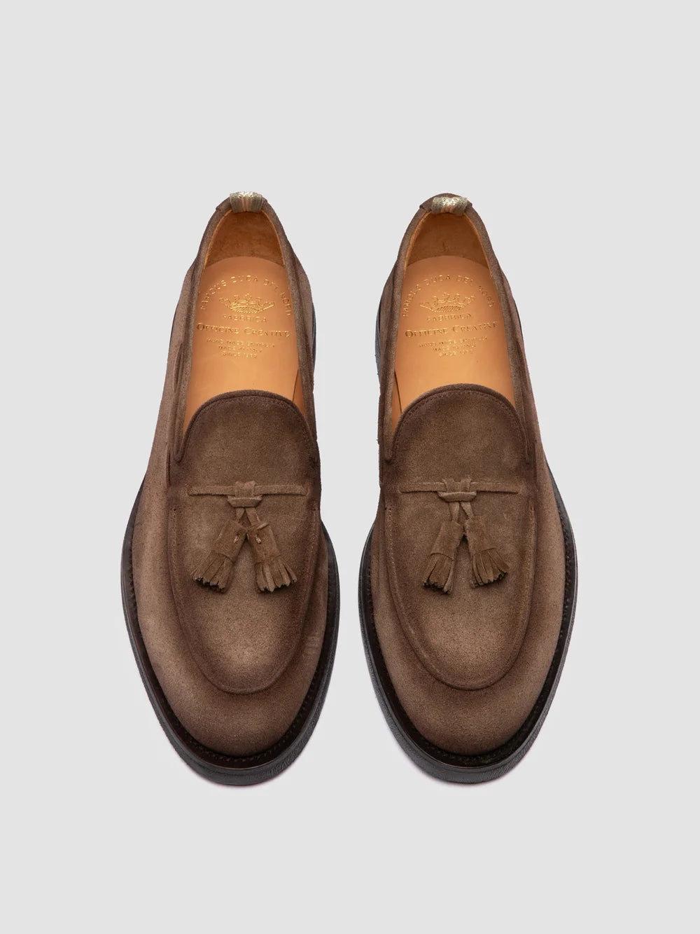 OPERA FLEXI 106 - Brown Suede Tassel Loafers - Image 2