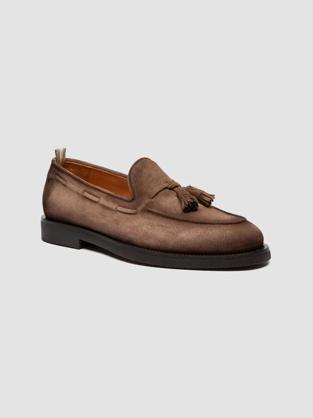 OPERA FLEXI 106 - Brown Suede Tassel Loafers - Image 3